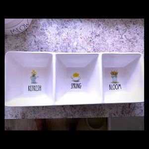 rae dunn new refresh spring bloom organizer tray